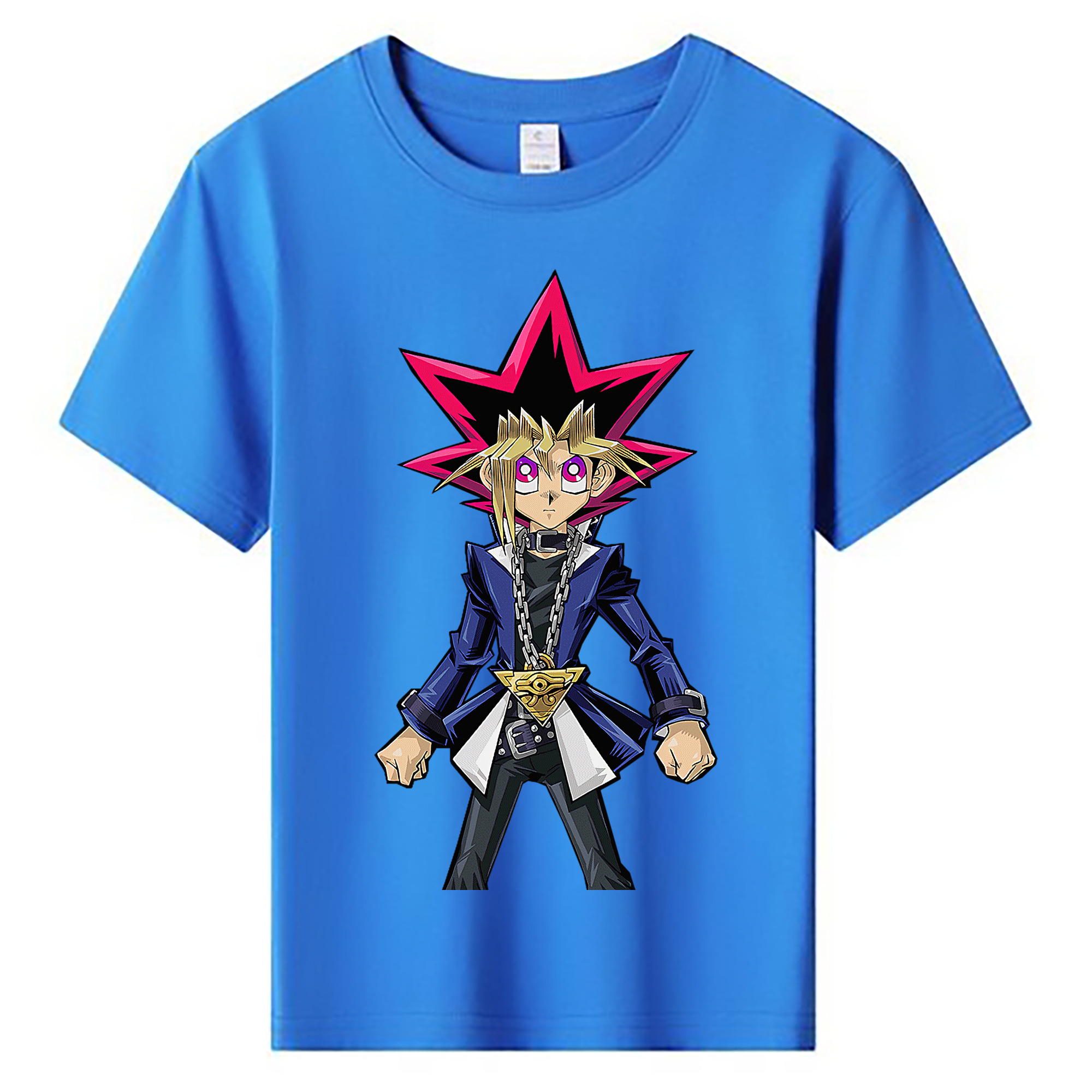 （画像用） 遊☆戯☆王 Yu-Gi-Oh! 綿100％キッズTシャツ（フロントプリント）